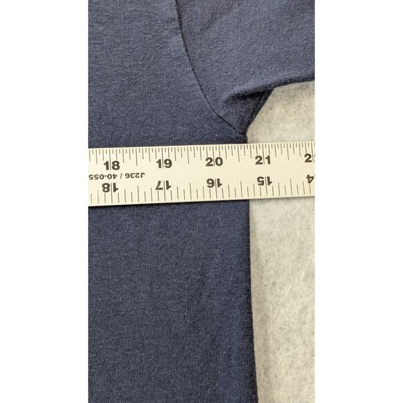 Champion Yale University Blue T-shirt Large Cotton Short Sleeve Distressed - Picture 7 of 10